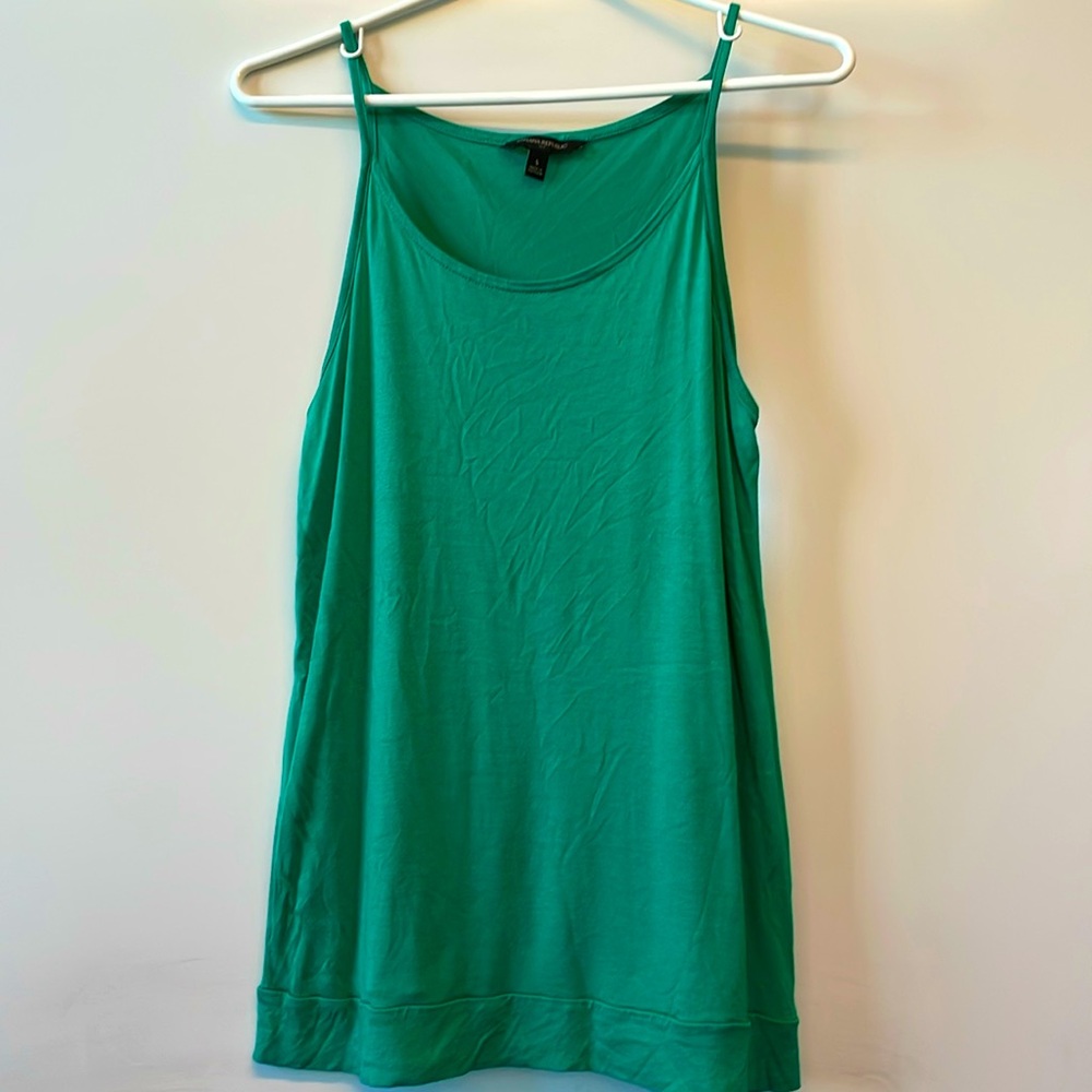 Spaghetti strap grew banana republic top
